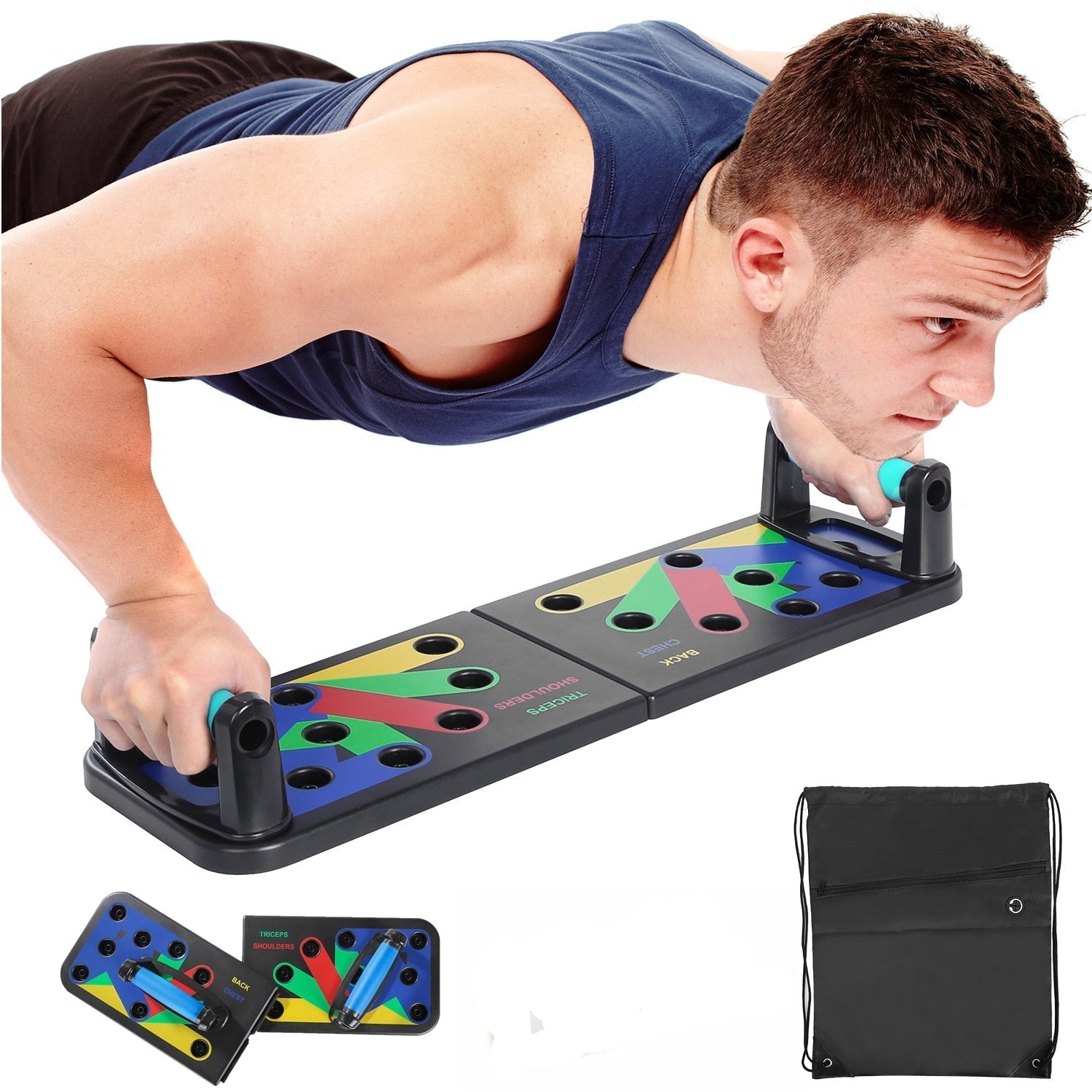 Tabla Push Up Sistema Completo De Flexiones
